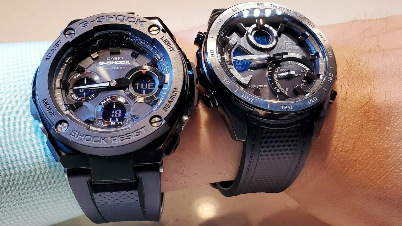 Casio G-Shock vs. Casio Edifice: в чем разница и что лучше?